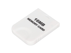 Tarjeta De Memoria (plug And Play De Alta Velocidad) Para Consola Wii Blanca 16mb (251 Bloques)