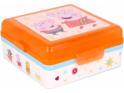 Lonchera PEPPA PIG (Laranja - Plástico - 6 x 12 x 12 cm)
