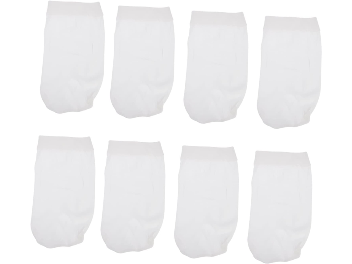 Juego de 8 calcetines elásticos y reutilizables para skimmer de piscina GOKOCO