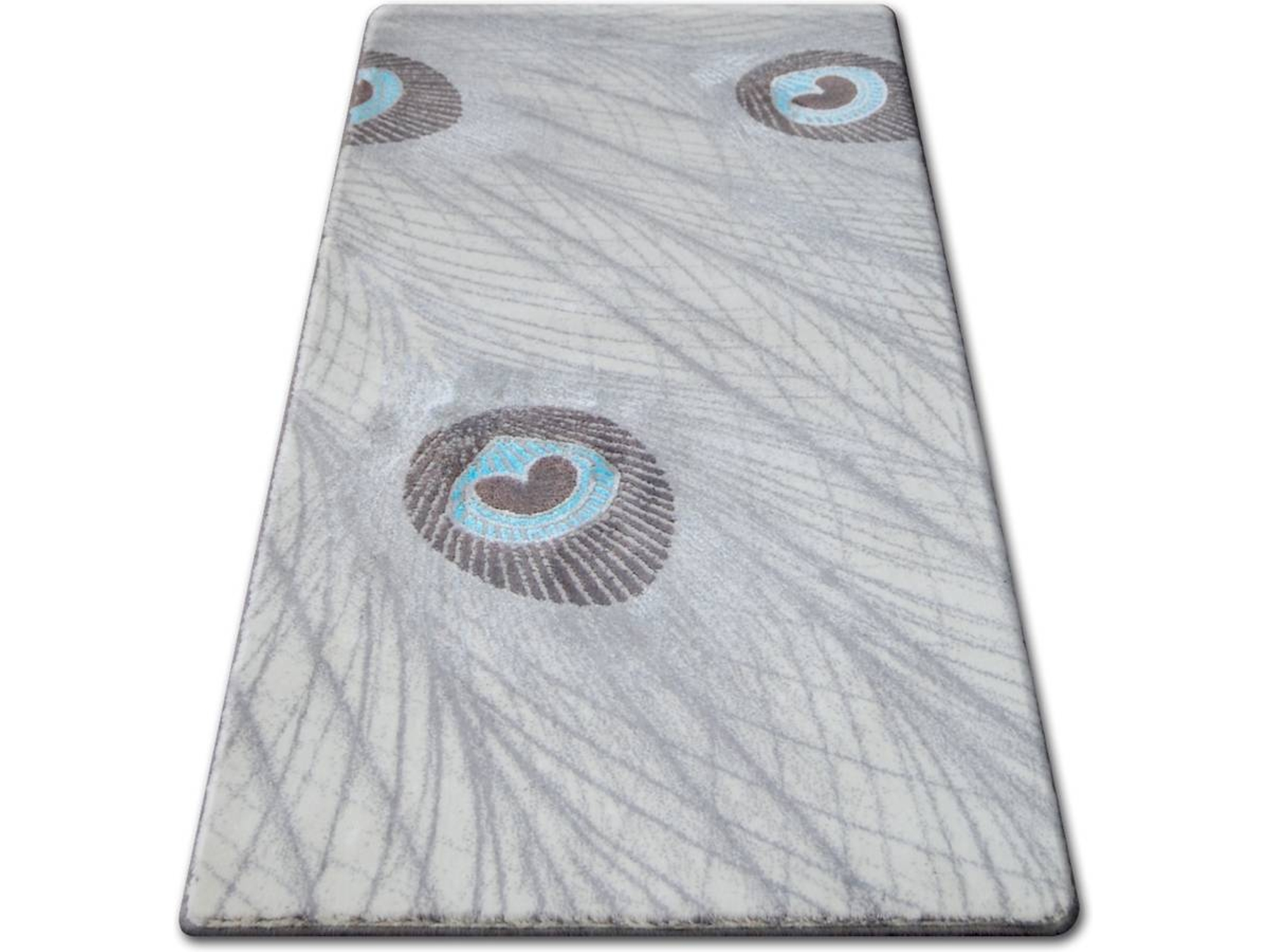 Alfombra DYWANY LUSZCZOW Acrílica Patara 0052 (Beige y Azul - 200 x 300 cm - Acrílico)