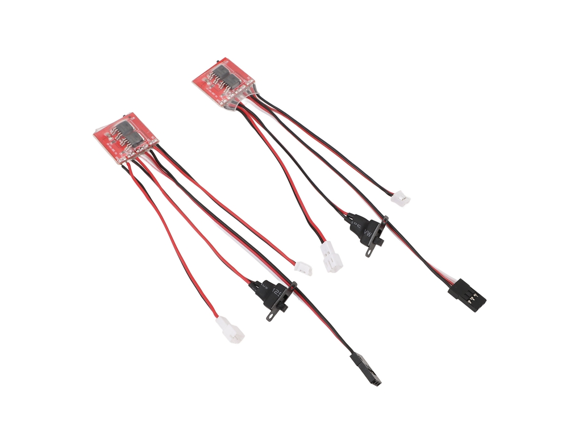 2 Motores Micro Con Escobillas Esc 30a, Control De Velocidad Bidireccional Con Freno Para Axial Scx24 1/24