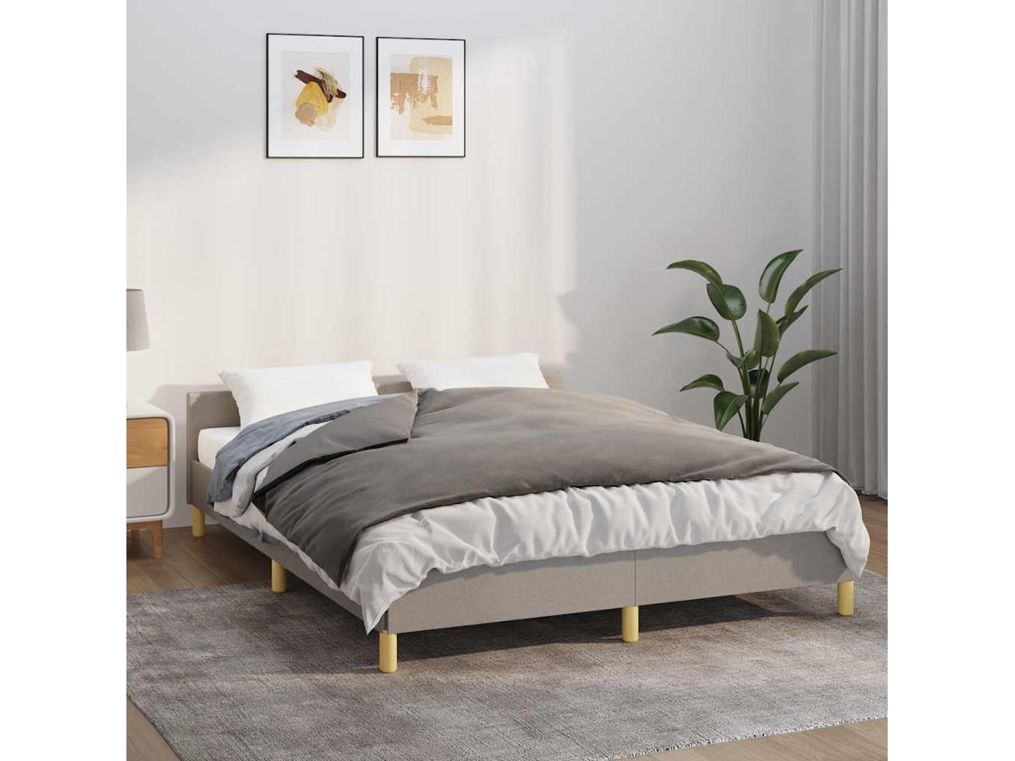 Manta Con Peso Con Funda Tela Gris 150x200 Cm 7 Kg