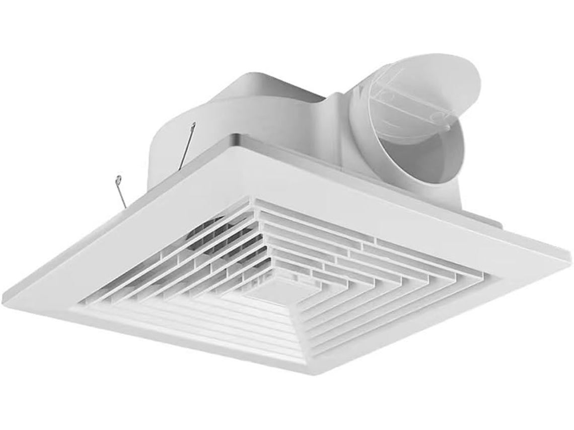 Ventilador de techo integrado, extractor de aire incorporado con tecnología de reducción de ruido y alta