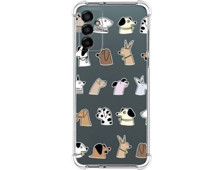 Carcasa para Samsung Galaxy M23 5G TUMUNDOSMARTPHONE Dibujos Antigolpes Perros Multicolor