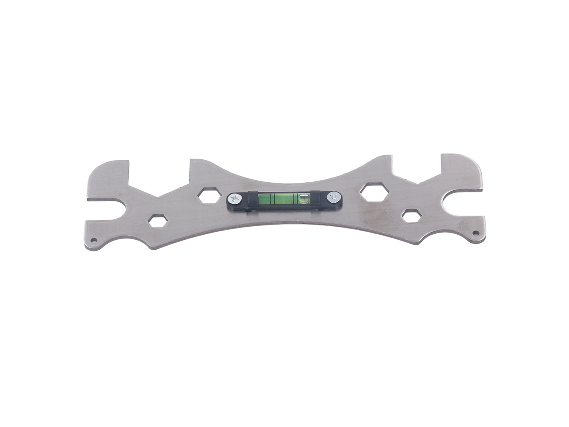 Llave De Baño Multifuncional Universal Con Nivel Para La Instalación De Grifos Y Duchas.