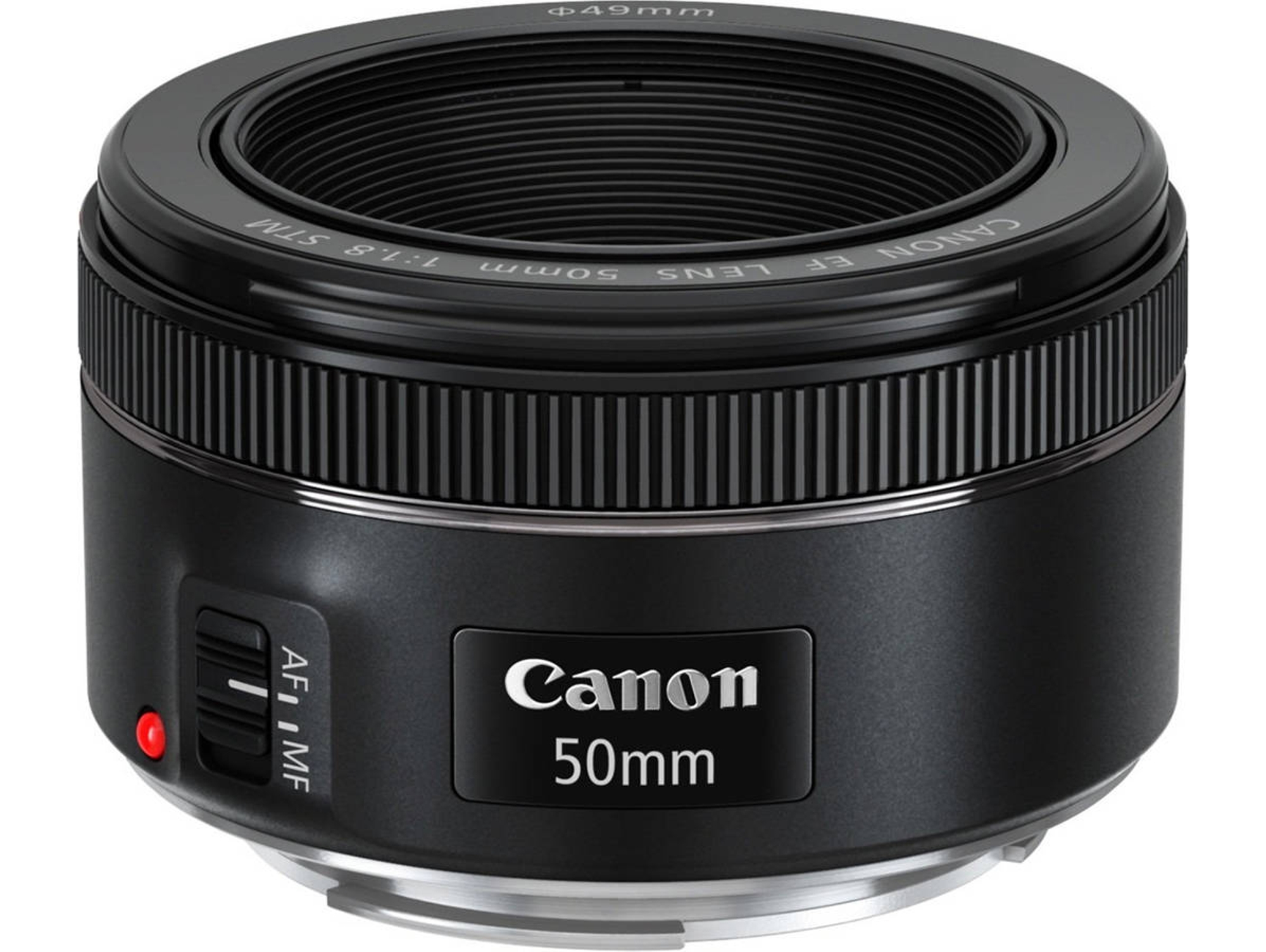 Objetivo CANON EF 50mm f/1.8 STM (Negro - Encaje: Canon EF - Apertura: f/1.8 - f/22)