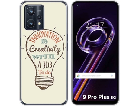 Carcasa para Realme 9 Pro Plus 5G TUMUNDOSMARTPHONE Dibujos Creativity Multicolor