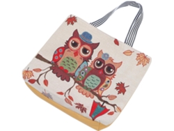 Bolsa De Ombro Feminina Em Lona Bordada, Com Amplo Espaço Interno E Design Elegante.
