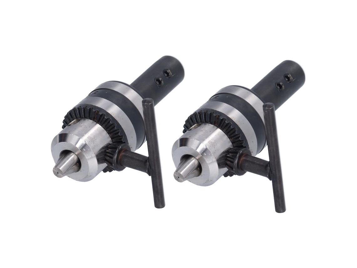 Juego De 2 Llaves Para Portabrocas, Herramienta Convertidora De 3 Mordazas De 1/2 Pulgada (1-10 Mm)