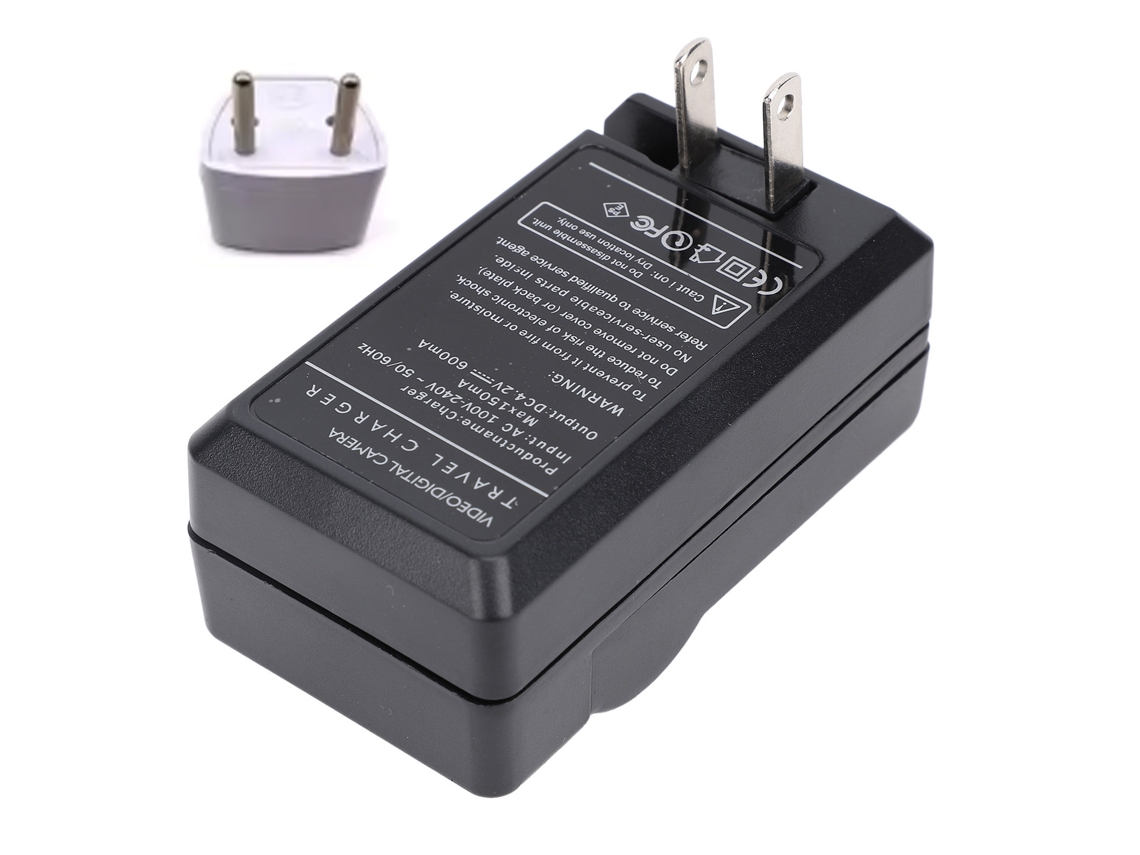 Cargador De Batería Para Cámara Con Plug Plegable, Adaptador Para Bn1 Cnp120, Cargador De Pared