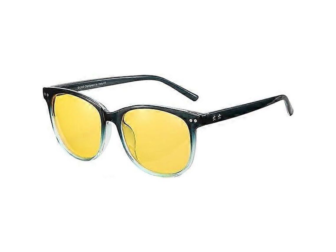 Gafas De Conducción Nocturna Amarillas Polarizadas Anti-glare Uv Protección Azul Oscuro Para Mujer Y Hombre Azul Oscuro