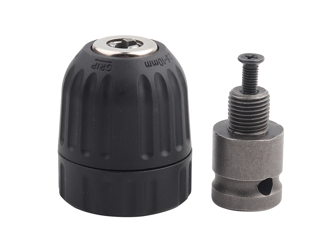 Portabrocas Sin Llave 1/2-20unf Adaptador Para Llave De Impacto 0,8-10 Mm