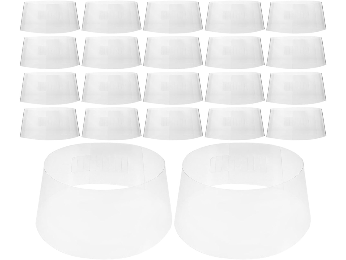 Soporte Ajustable Plástico Sombreros Hebilla Ancha Paquete 24 Unidades Plano Organización Hogar Venta Menor