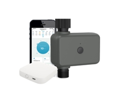 Programador de riego automático, Wifi, Tuya Smart Life, Bluetooth, resistente al agua IP55, para jardín y césped, gris