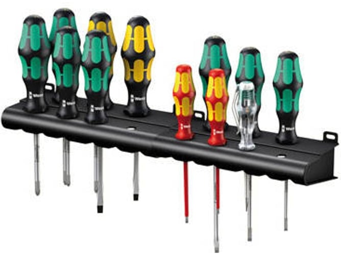 Conjunto de Destornilladores WERA Kraftform XXL