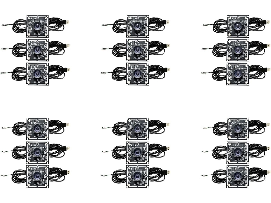 18 Módulos De Cámara, 100 Grados, 1 Mp, Ov9732, 1280 X 720, Controlador Usb Gratuito, Enfoque Manual.