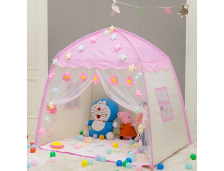 Tienda de Juegos Plegable Tipi de Bola Para Niños, Casa - Castillo de Princesa Interior Mosquitera Td1050C