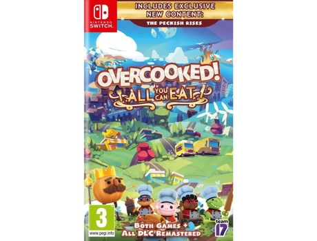 Juego para Nintendo Switch Botão de Cozido Demais para Comer À Vontade