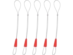 Linjou Juego De 5 Herramientas Universales Para Tirar Cables, Accesorio Para Cinta De Pesca, Conector De Cable Con Acero Inoxidable.
