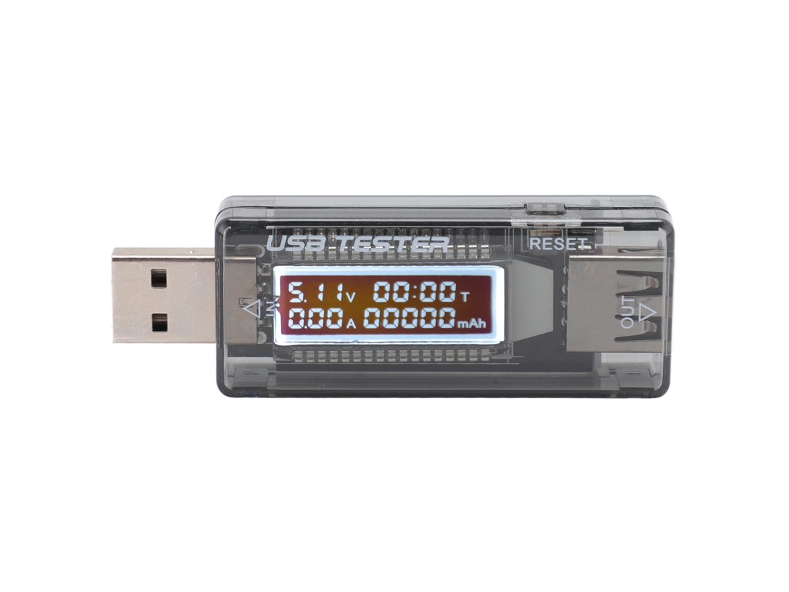 Testador De Voltagem Corrente Usb Kws V21 4‑30v 0‑3a 0‑99999mah Digital Multímetro Laboratórios