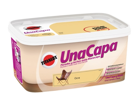 Pintura Plastica Una Capa Mate TITAN