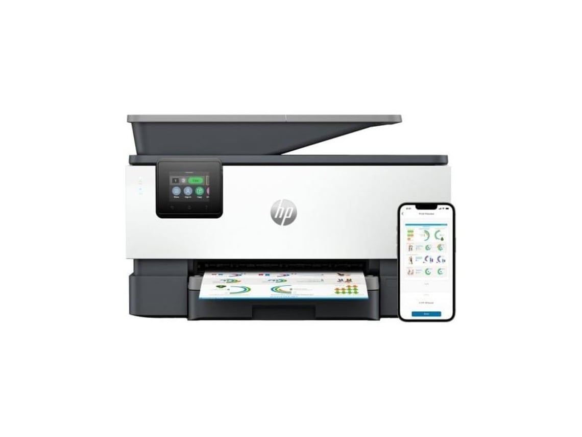 Impresora multifunción a color HP OfficeJet Pro 9120b, todo en uno, wifi, fax a doble cara