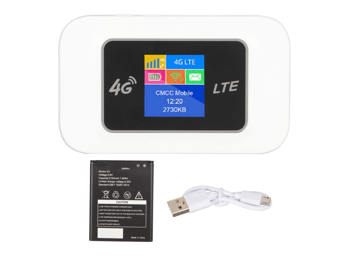 Router De Punto De Acceso Móvil 4g Lte Cat4 Portátil Wifi De Alta Velocidad Para Viajes, Negocios Y Exteriores