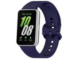 Pulsera para Samsung Galaxy Fit 3 - Silicona de color sólido - Hebilla colorida