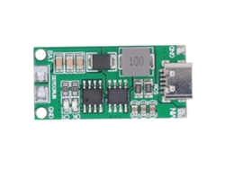 Módulo Carregador De Bateria Verde Carga Automática Proteção Contra Curto-circuito E Sobrecarga Dc 3-6v 4a Entrada 1.48a