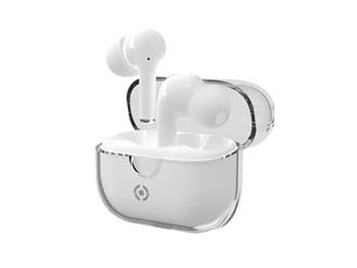 Auriculares con Micrófono Celly CLEARWH Blanco