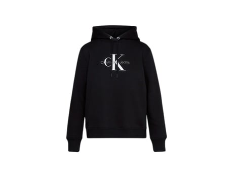 Sudadera con Capucha de Mujer CALVIN KLEIN Beh Ck Negro (M)