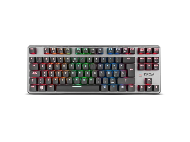 Teclado Gaming KROM Kernel Tkl (Mecánico - Español - Iluminado)