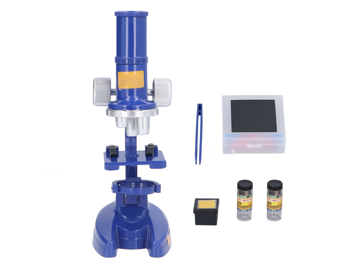 Microscopio Infantil 100x-450x, Juguete Educativo, Regalo Científico Para Niños De 8 Años En Adelante.