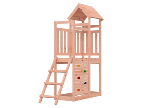 Parque Infantil De Exterior VIDAXL Marrón Madera (52.5x110.5x214 cm)