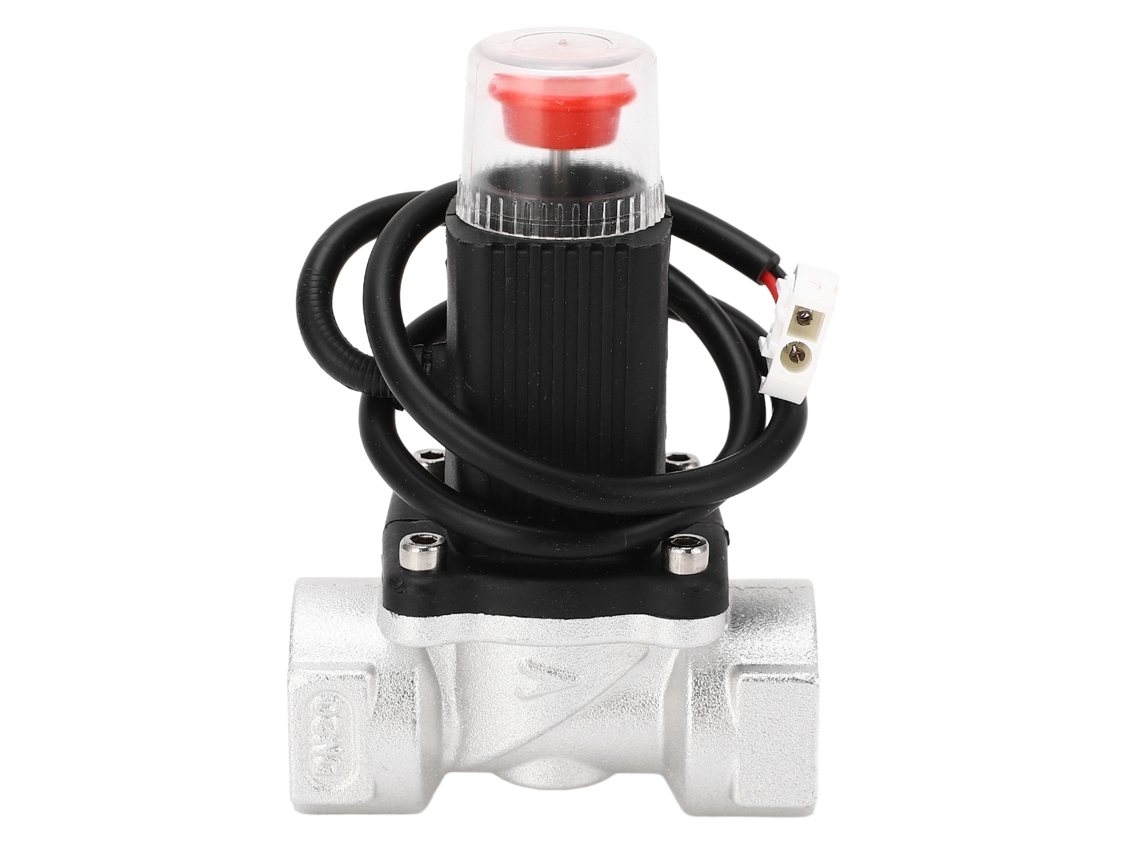 Válvula Solenoide De Gas Dn20 G3/4 De 50 Kpa Con Cierre Rápido 1s Y Apertura Manual.