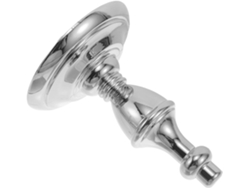 Soporte Cabeza De Mannequin Coiffure Adaptateur Cuelloronne Argentée 9, 2 Cm