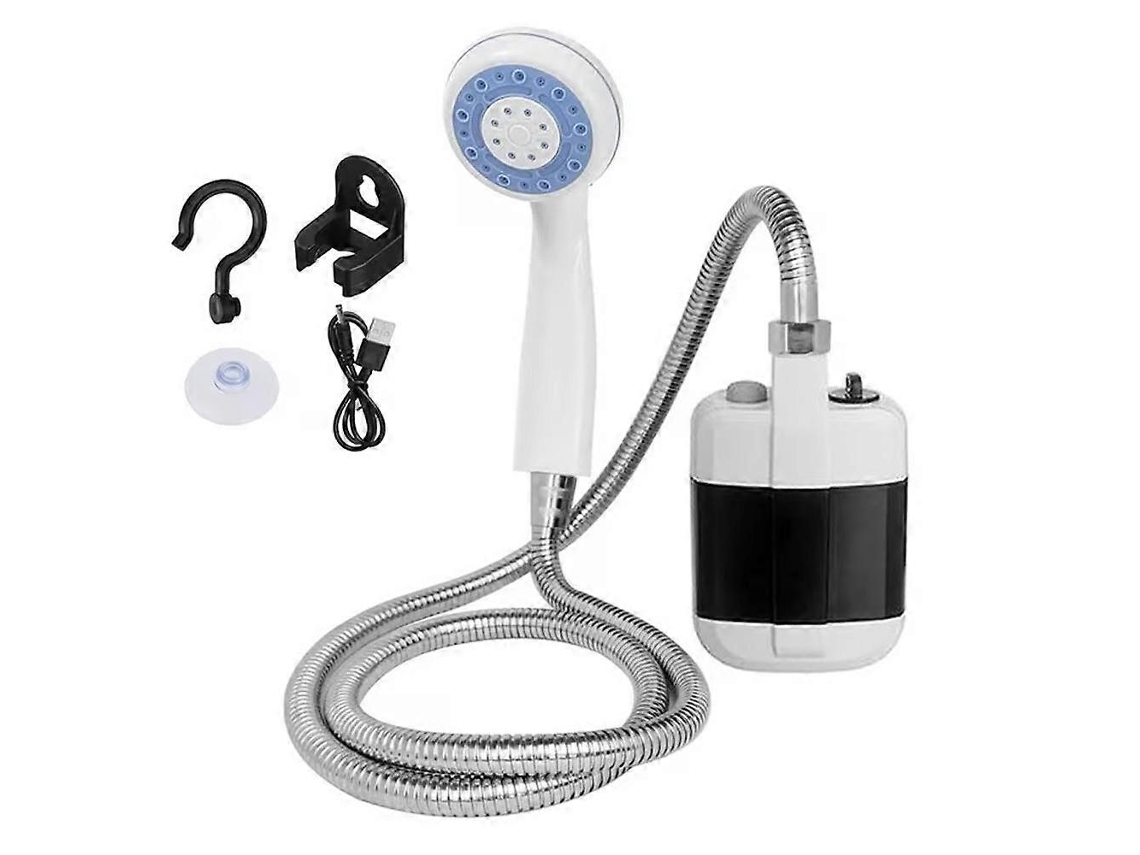 Ducha portátil para camping, ducha eléctrica exterior con bomba USB para aparcamiento, Rosewell
