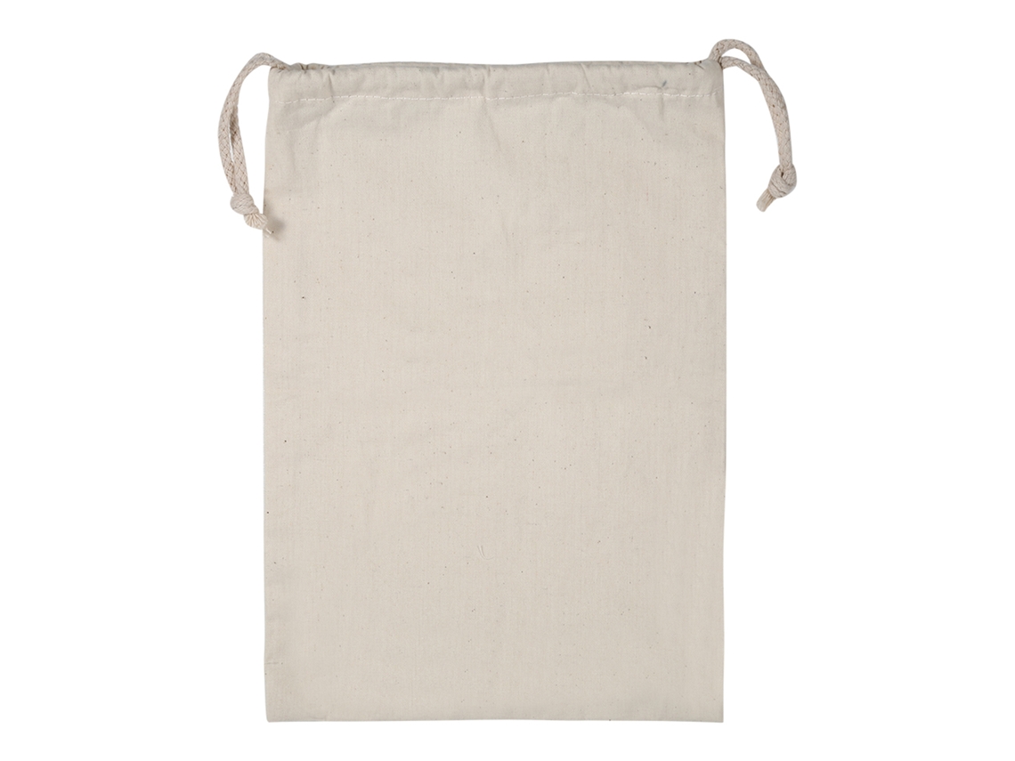 Bolsa de almacenamiento de algodón con cordón para el hogar, 22 x 28 cm