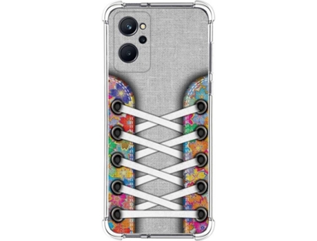 Carcasa Realme 9i TUMUNDOSMARTPHONE Dibujos Antigolpes Zapatillas 04 Multicolor