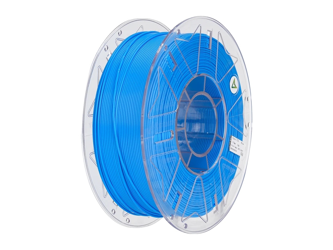 Filamento para impresora 3D, 1,75 mm de diámetro, 1 kg de peso, azul.