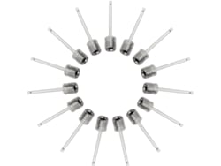 15 Agulhas Infláveis De Aço Inoxidável De 38 Mm, Usadas Para Inflar Bolas