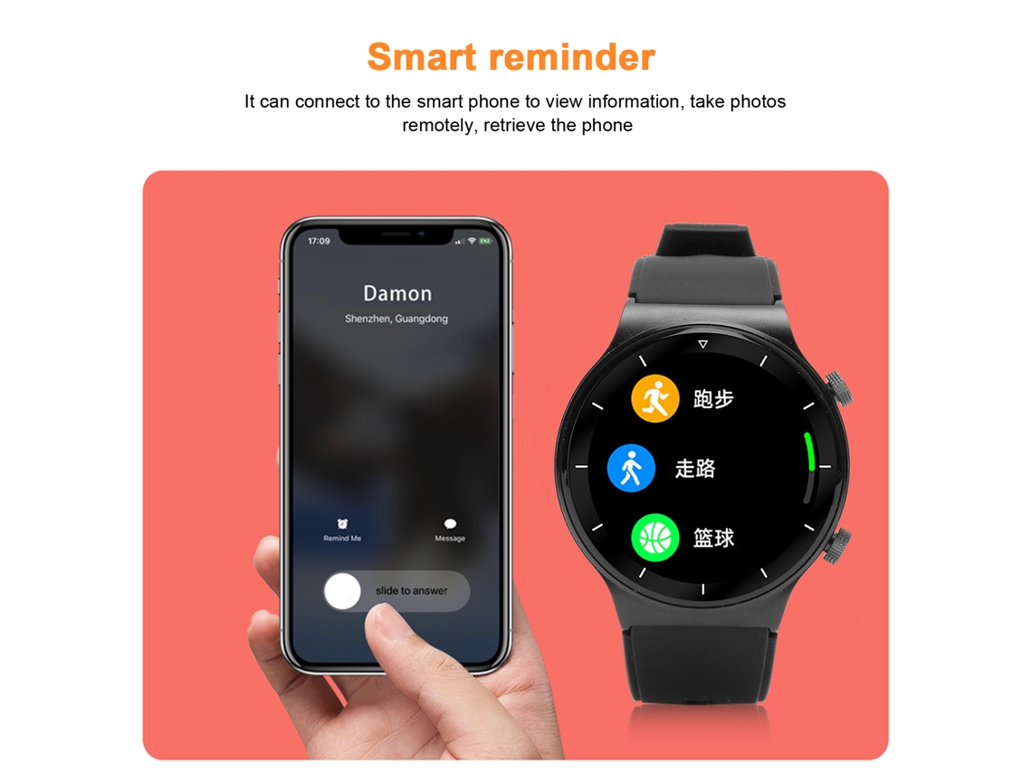Pulsera Deportiva Inteligente (impermeable Ip68, Bluetooth, Monitoreo De Sueño)