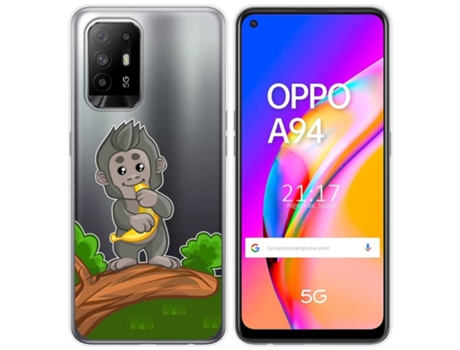 Carcasa Oppo A94 5G TUMUNDOSMARTPHONE Dibujos Transparente