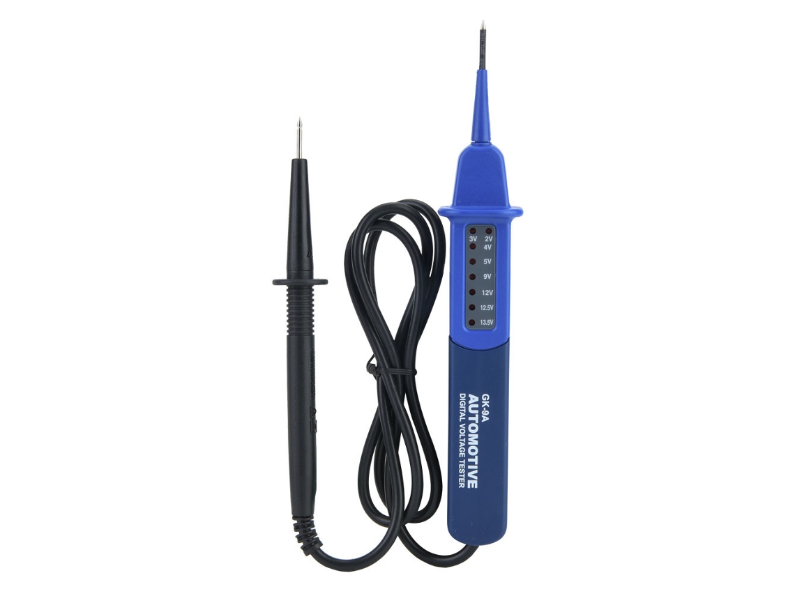 Lápiz De Prueba Digital Automotriz Gk9a Con Detector De Circuitos De Luz Led, Herramienta Para Reparación De Automóviles