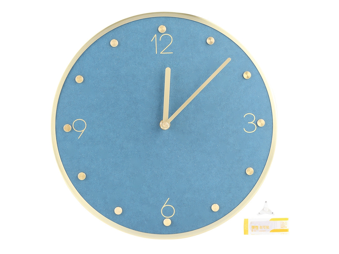 Reloj de pared silencioso de estilo europeo moderno para sala de estar, oficina y decoración del hogar Kofihety