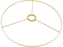 Soporte De Lámpara De Anillo De Metal Para Bricolaje, Marco Desmontable Para Una Fácil Limpieza, Adecuado Para