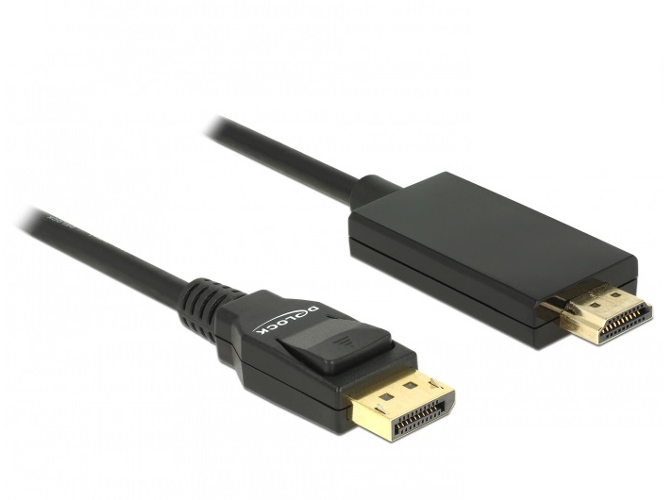 Adaptador DELOCK 85319 DisplayPort HDMI Negro 5 m