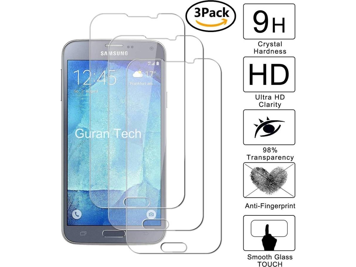 3x Protector Cristal Templado Samsung Galaxy S5 Neo HONGWE.