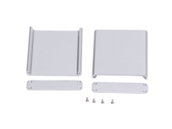 Caja De Aluminio Impermeable Para Empalme Eléctrico Dividido De Bricolaje - Plateada