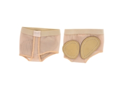 Calcetines De Danza Del Vientre Para Ballet Con Acolchado Protector Transpirable Y Elástico, Talla M/36-37.